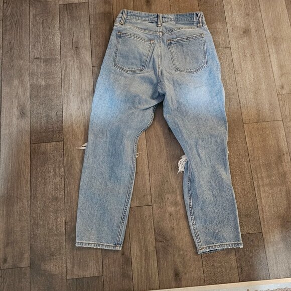 Ambercrombie and Fitch Mom high rise curve Love highrise jeans size 0 - Picture 8 of 15